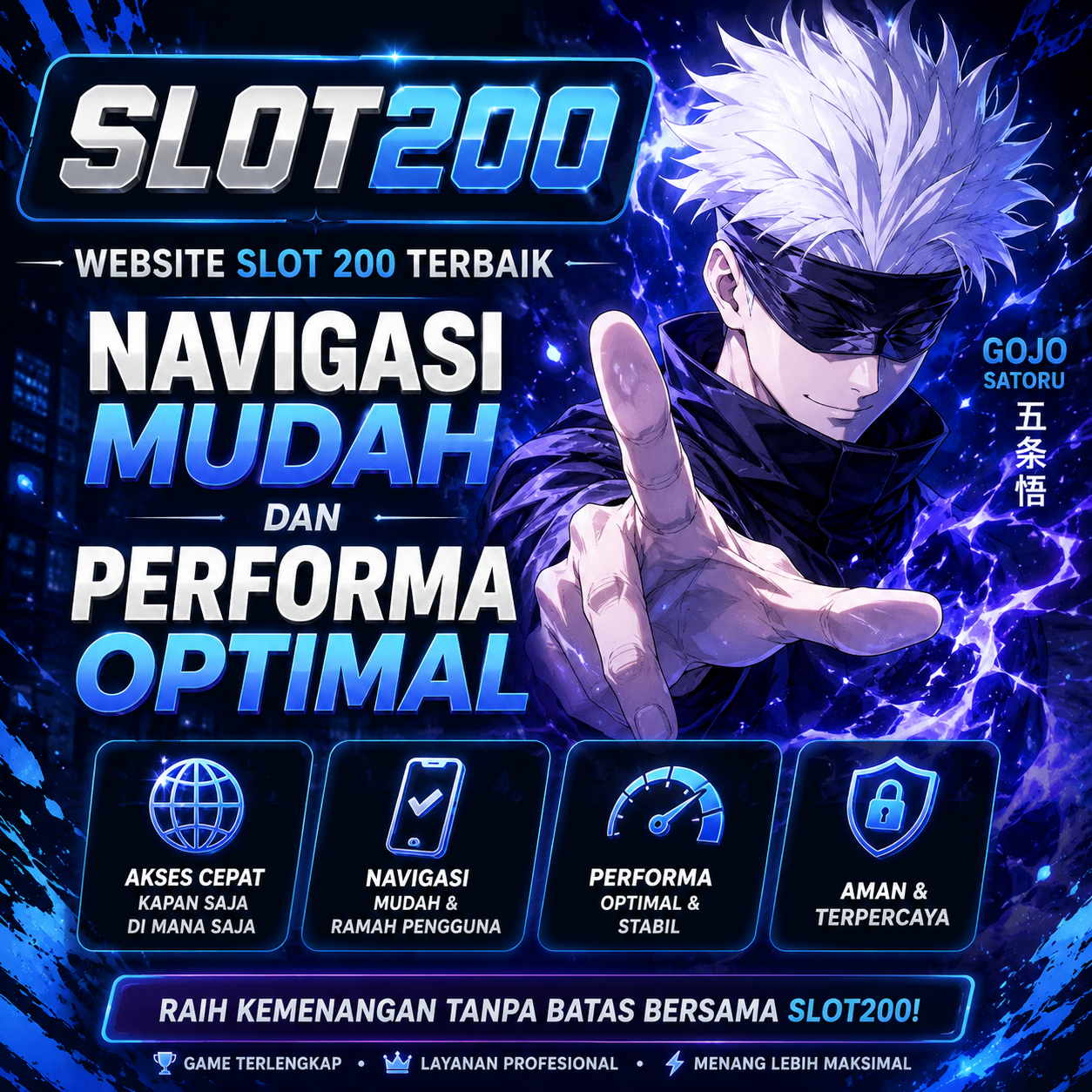 SLOT200: Website SLOT 200 Terbaik dengan Navigasi Mudah dan Performa Optimal